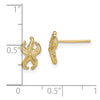 14K Starfish Post Earrings