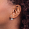 Gold Basket Post Earrings