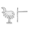 Gold Palm Tree Post Earrings