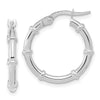 2mm Gold Polished Hoop Earrings