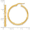 2mm Gold Polished Hoop Earrings