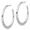 Gold C-hoop Post Earrings