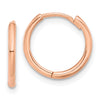Gold Hinged Hoop Earrings
