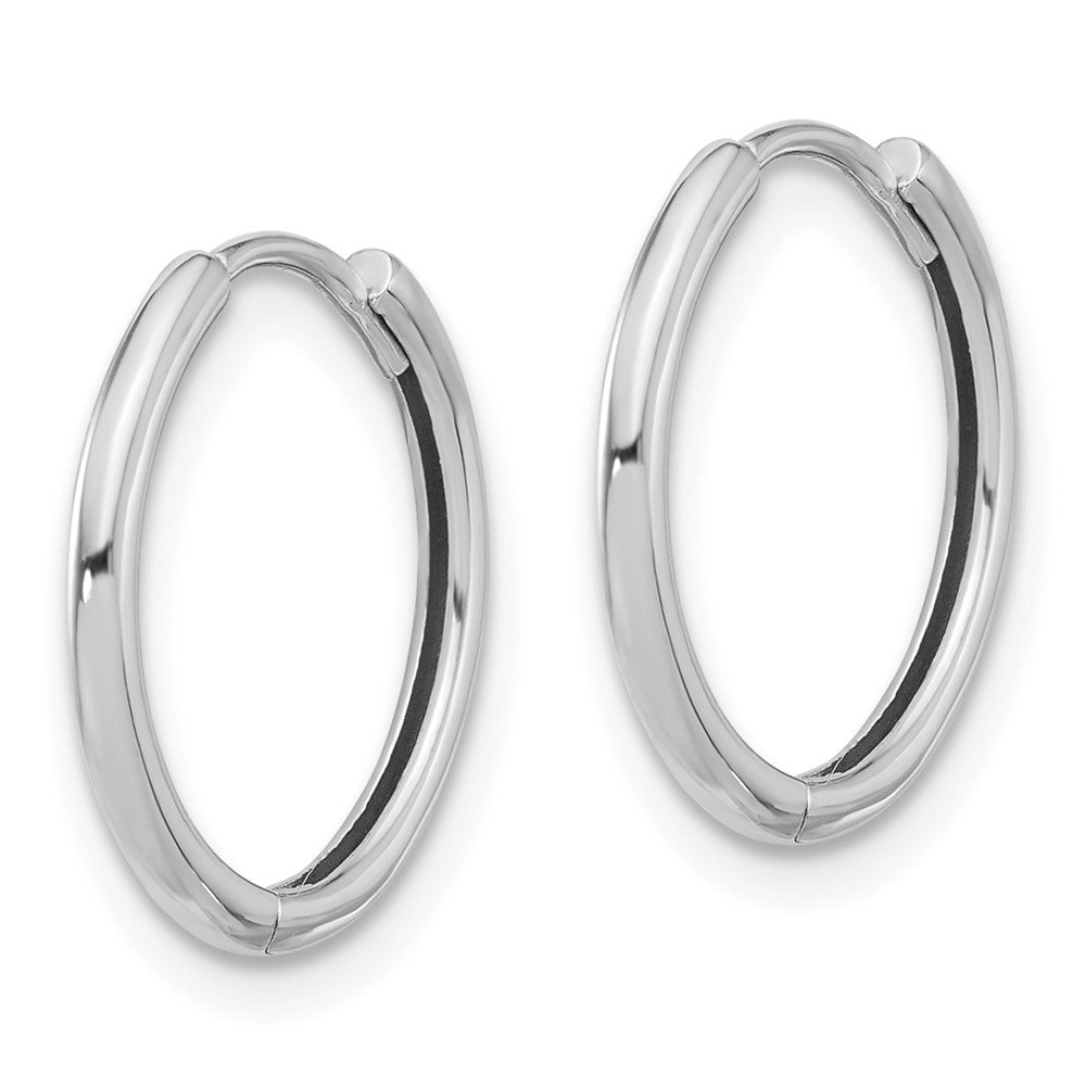 Gold Hinged Hoop Earrings
