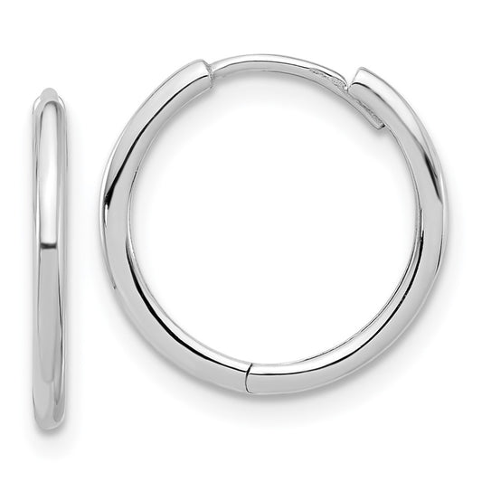 Gold Hinged Hoop Earrings