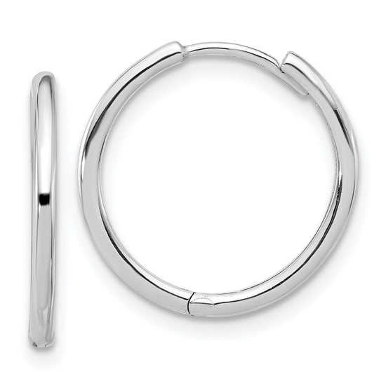 Gold Hinged Hoop Earrings