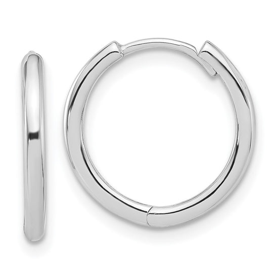 Gold Hinged Hoop Earrings