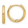 Gold Hinged Hoop Earrings