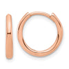 Gold Hinged Hoop Earrings