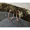 14k Rose Gold 1.5x26mm Polished Endless Tube Hoop Earrings