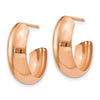 J-Hoop Earrings