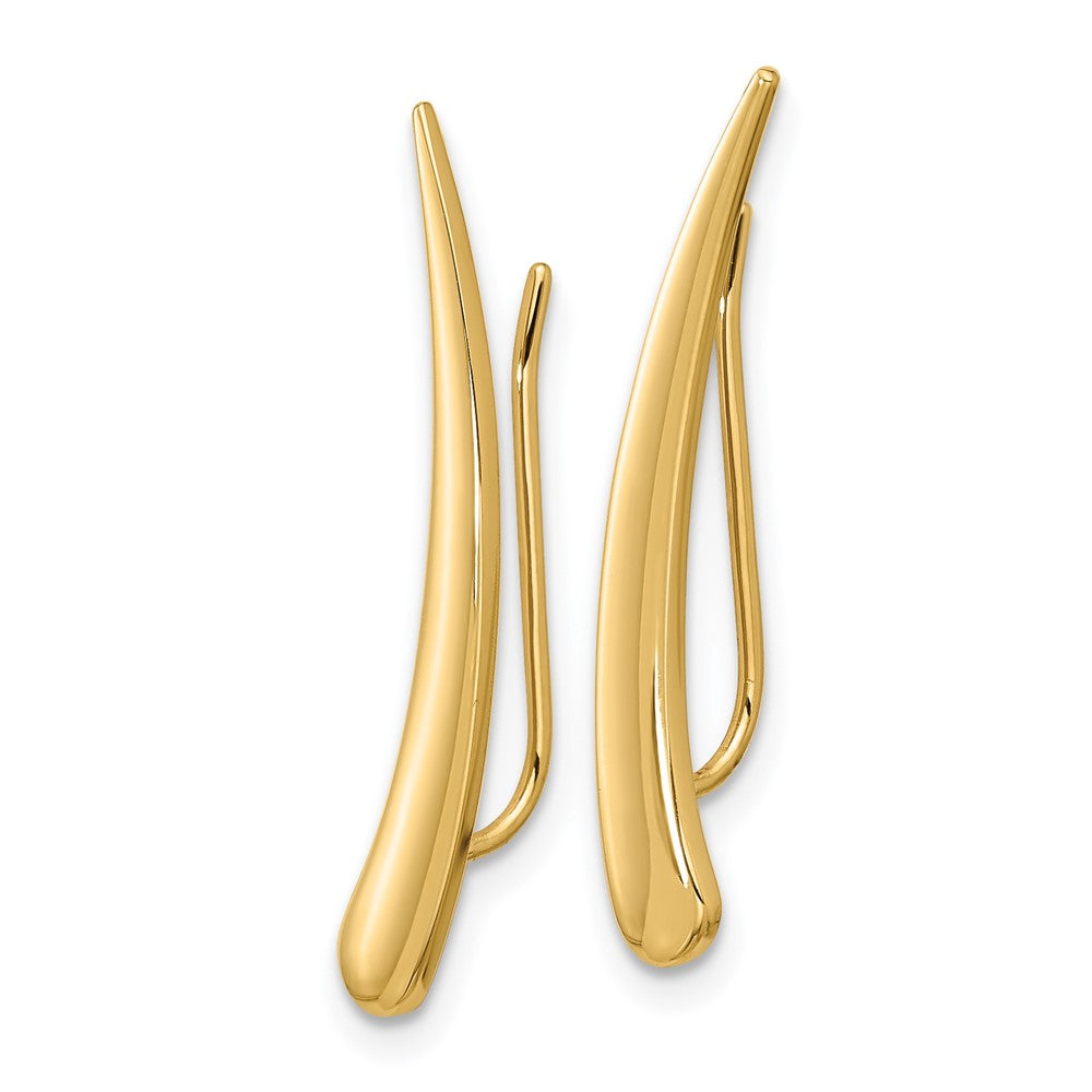 Pointed Ear Climber Earrings