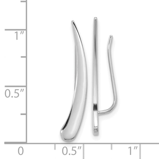 Pointed Ear Climber Earrings