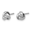 Gold Love Knot Post Earrings
