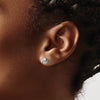Gold Love Knot Post Earrings