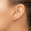 Gold Love Knot Post Earrings