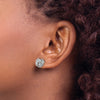 Gold Love Knot Post Earrings