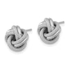 Gold Love Knot Post Earrings