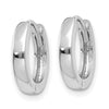 Gold Circle Hinged Hoop Earrings