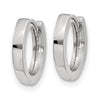 Gold Circle Hinged Hoop Earrings