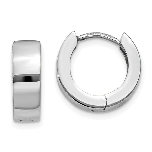 Gold Hinged Hoop Earrings