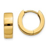 Gold Hinged Hoop Earrings