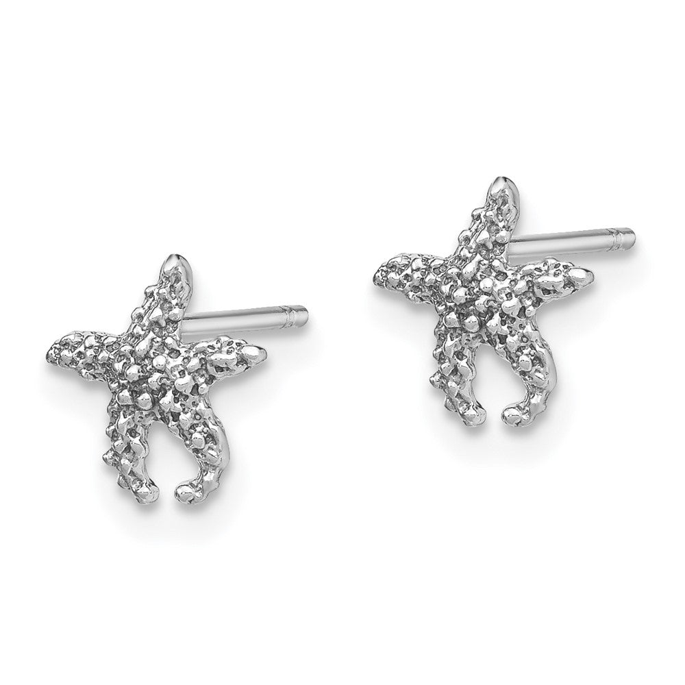 Gold Starfish Post Earrings