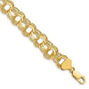Gold Triple Link Charm Bracelets