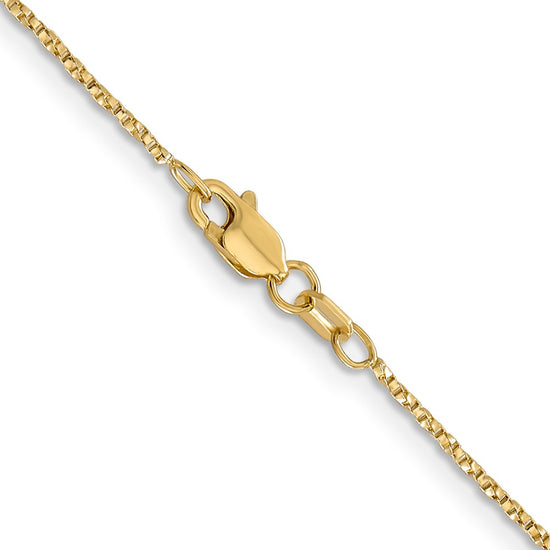 Gold (14K) Twisted Box Chain