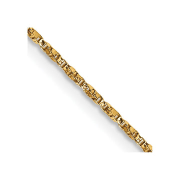 Gold (14K) Twisted Box Chain