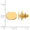 14K Men's Rectangular Octagon Tie Tac