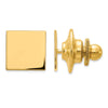 14K Mens Square Tie Tac