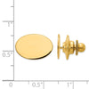 Gold Oval Tie Tac