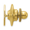 14k Men's Octagonal Grooved Tie Tac