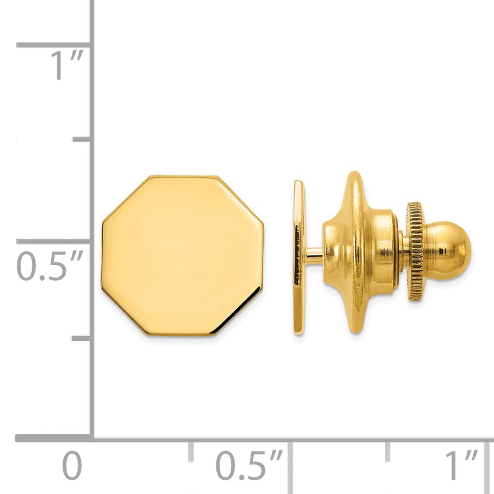 Men's Octagonal Tie Tacs