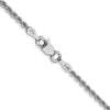 Gold (10K & 14K) Regular Rope Chains — 2 mm