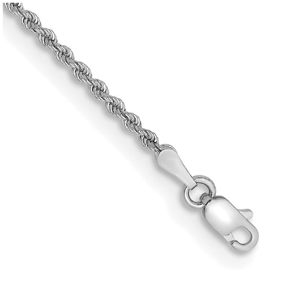 Gold (10K & 14K) Regular Rope Chains — 2 mm