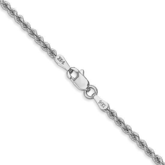 Gold (10K & 14K) Regular Rope Chains — 2.25 mm