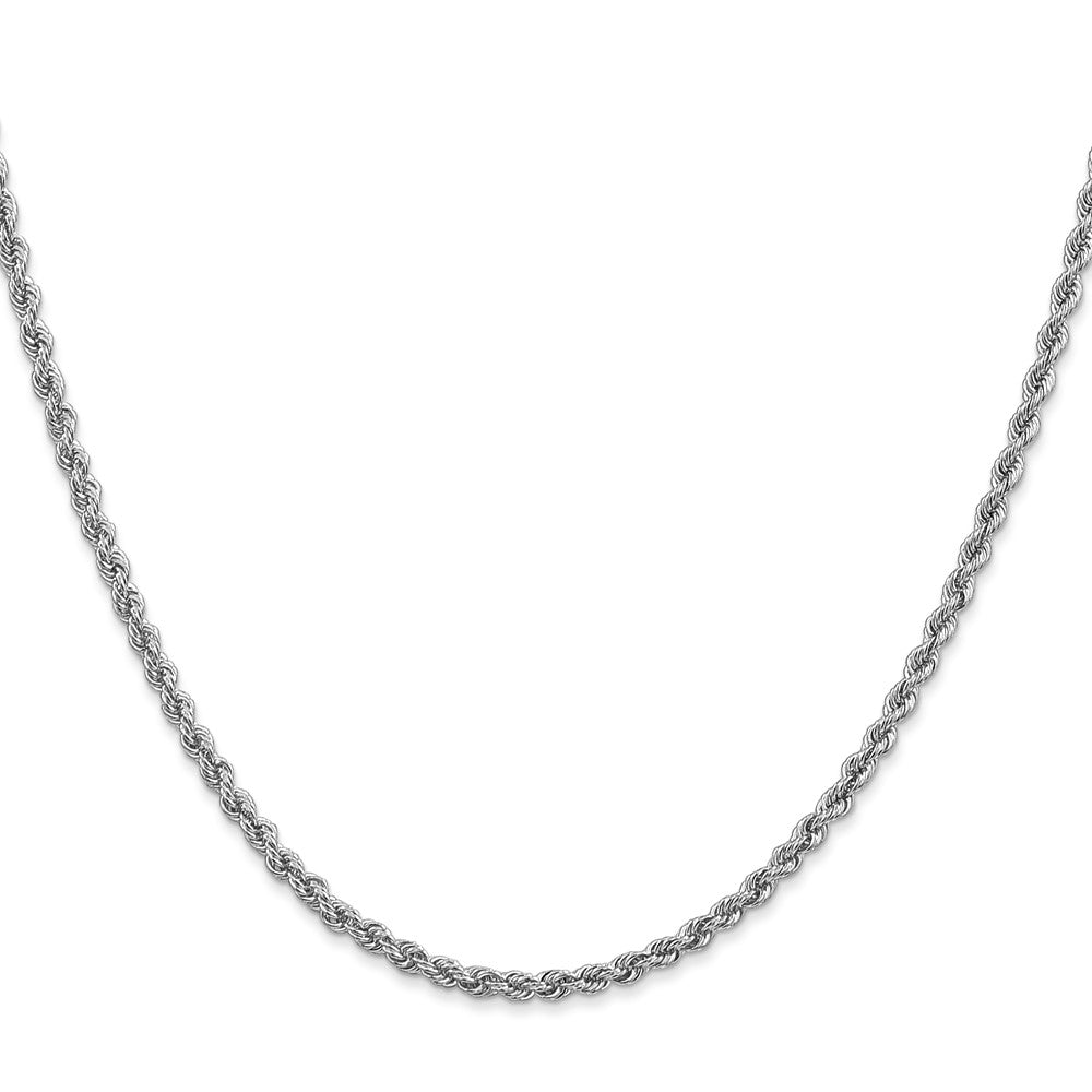 Gold (10K & 14K) Regular Rope Chains — 2.5 mm