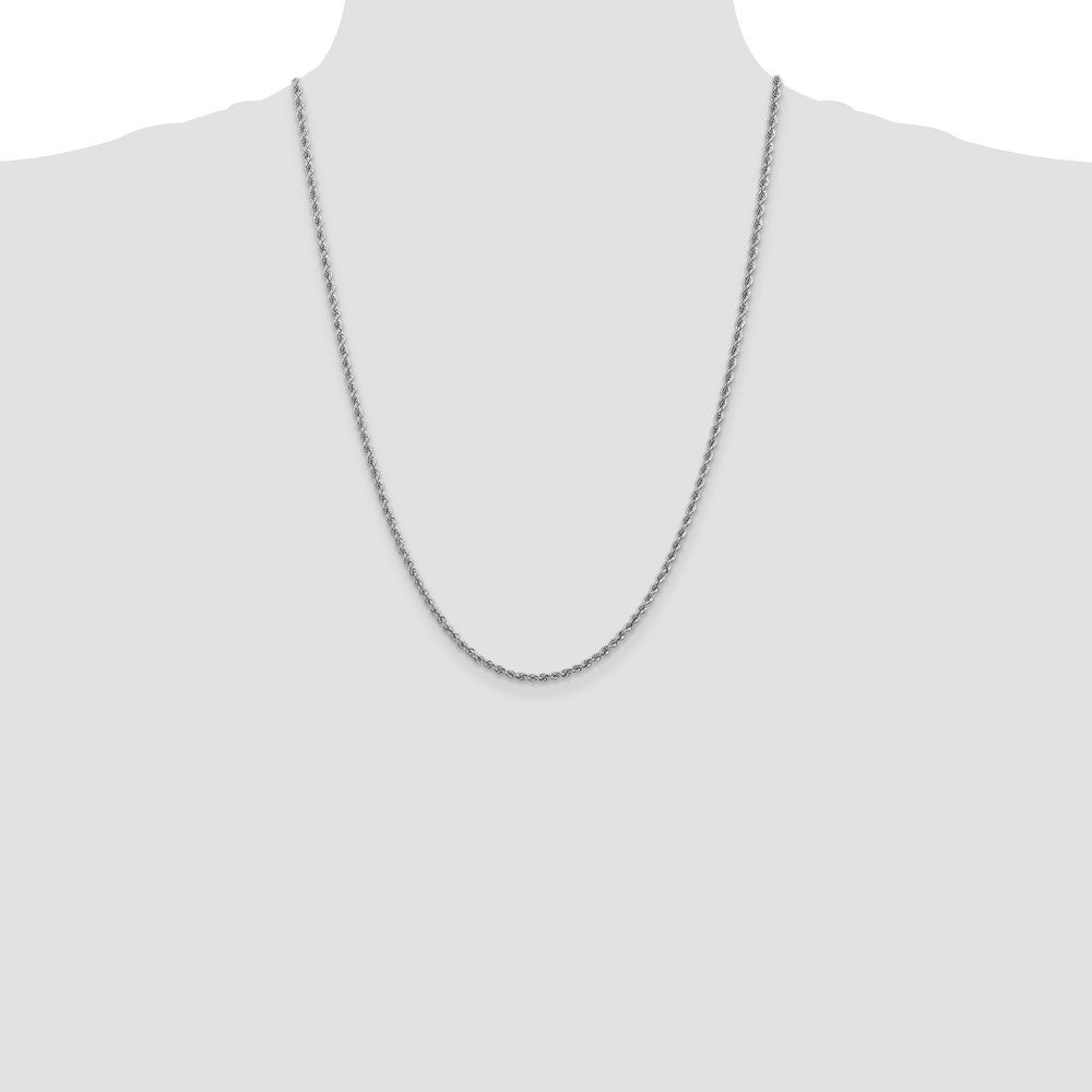 Gold (10K & 14K) Regular Rope Chains — 2.5 mm
