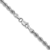 Gold (10K & 14K) Regular Rope Chains — 3 mm