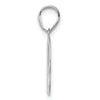 14kw Polished Number 10 Pendant