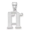 14kw Polished Number 11 Pendant