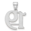 14kw Polished Number 19 Pendant