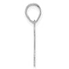 14kw Polished Number 34 Pendant