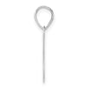 14kw Polished Number 37 Pendant