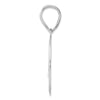 14kw Polished Number 40 Pendant