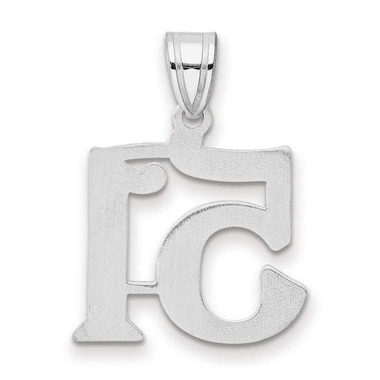 14kw Polished Number 51 Pendant