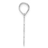 14kw Polished Number 53 Pendant