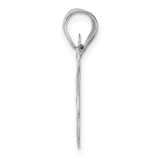 14kw Polished Number 85 Pendant